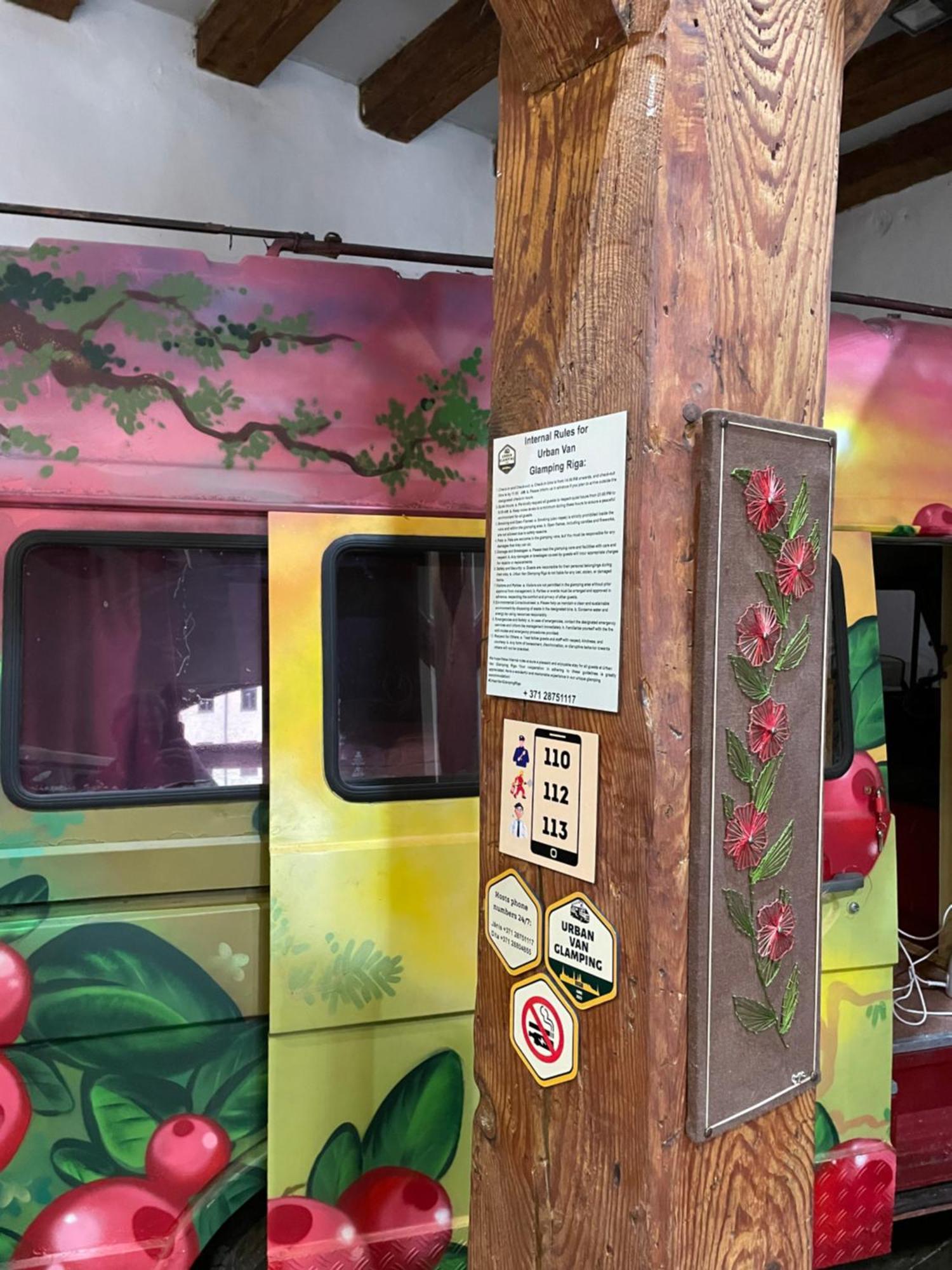 Urban Van Glamping Rīga Exterior foto