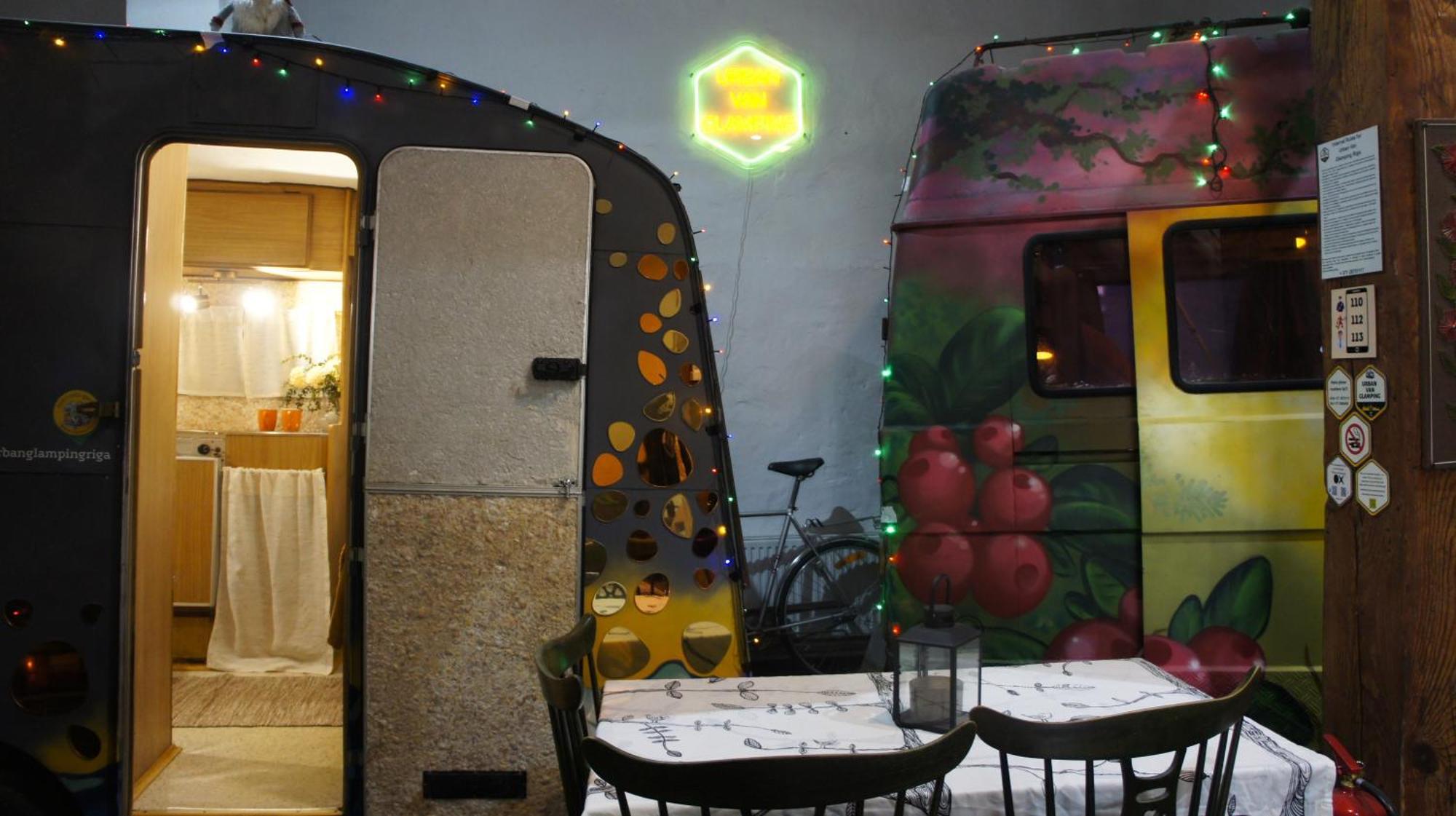 Urban Van Glamping Rīga Exterior foto