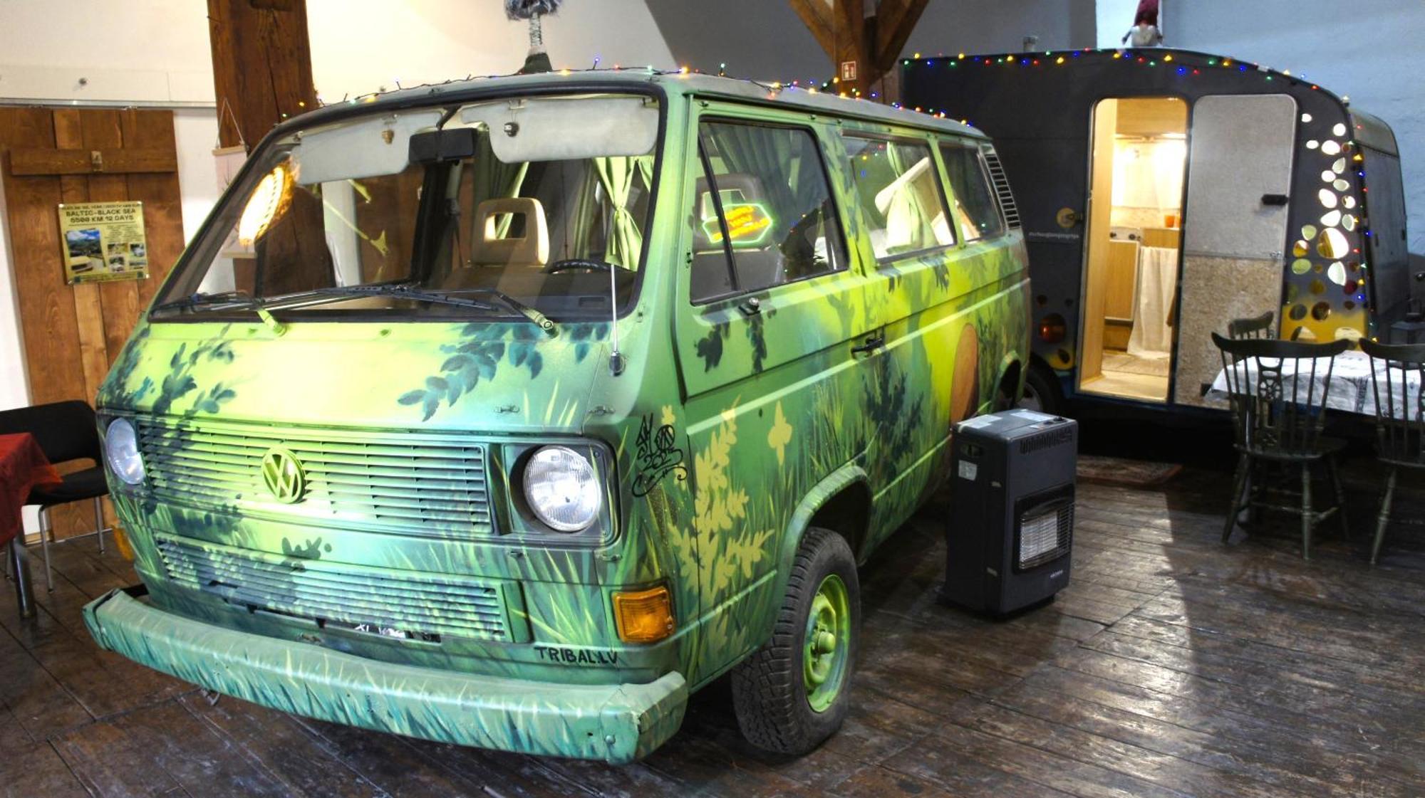 Urban Van Glamping Rīga Exterior foto