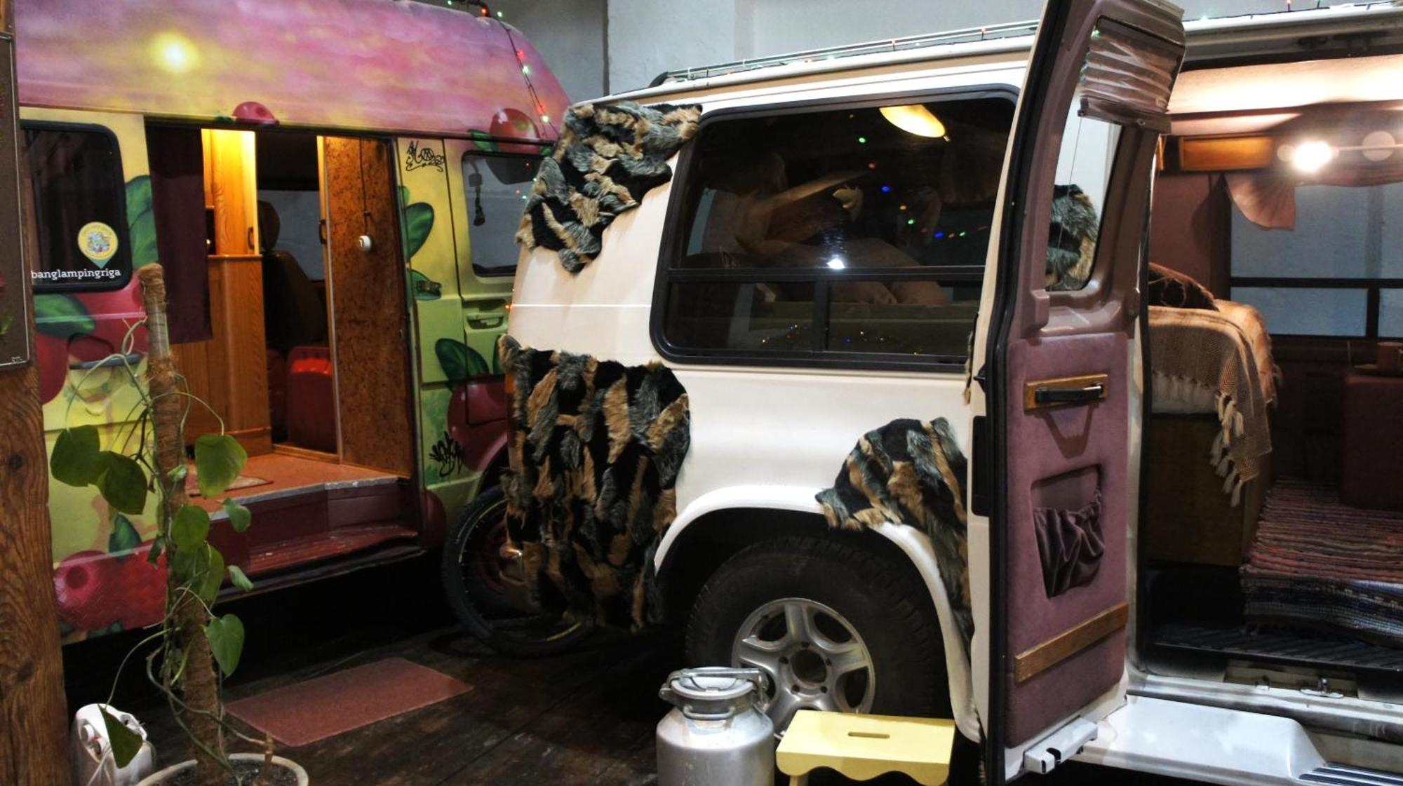 Urban Van Glamping Rīga Exterior foto